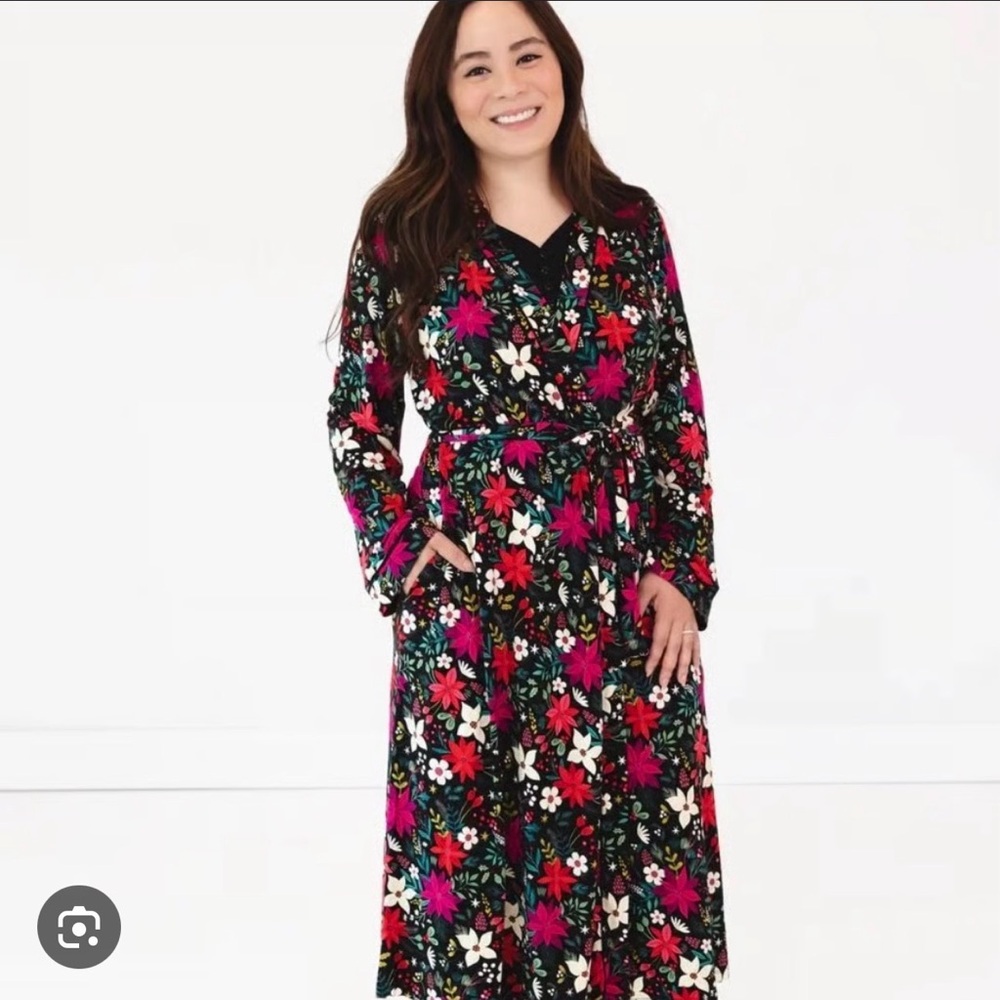 Little Sleepies Berry Merry Robe